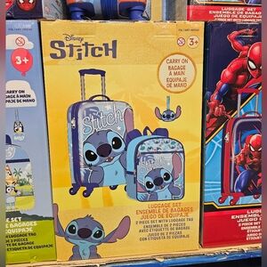 Disney Stitch 2-piece luggage set for Kids
